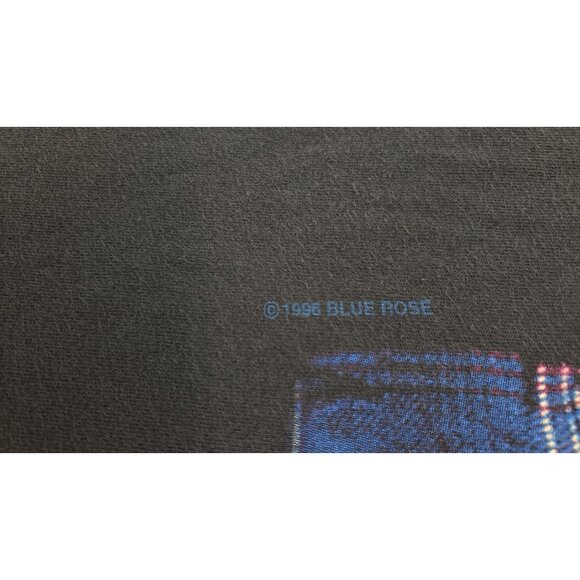 Vintage Garth Brooks 1996 Fresh Horses Tour T-Shirt Black Double Side Men Medium - Picture 5 of 10